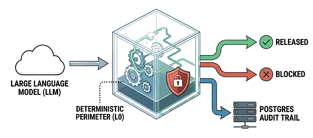Railproof 7-Layer Safety Infrastructure Architecture (L0-L6)