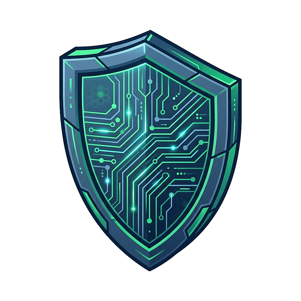 Icon representing local GPU-based data safety and residency